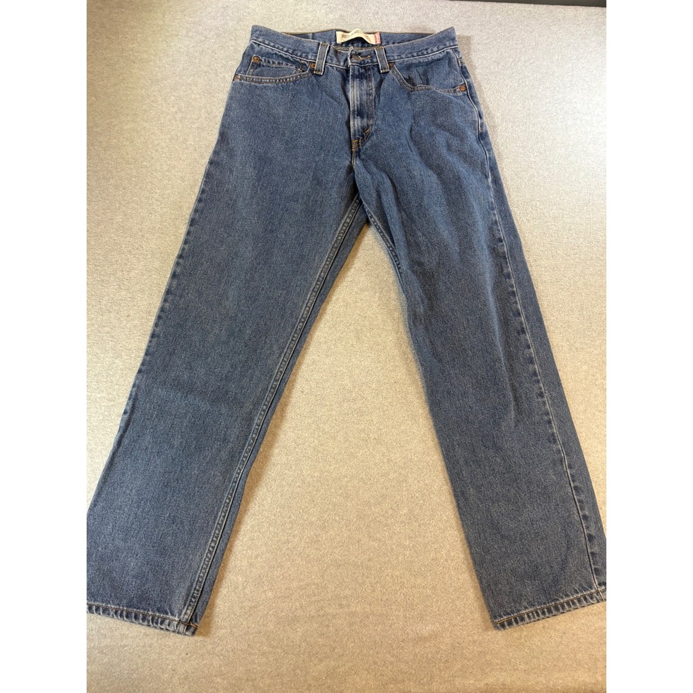 Levis 550 Relaxed Fit Jeans Mens 32x32 Blue Denim Medium Wash 100% Cotton